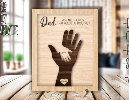 letrero-de-mano-personalizado-para-regalo-de-papa-creativo-digital Letrero De Mano Personalizado Para Regalo De Papa Creativo Digital